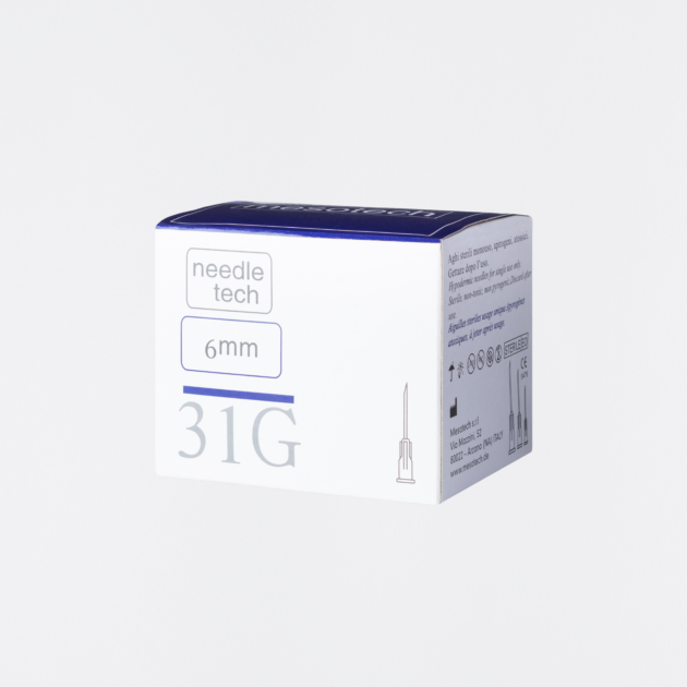 Mesokanüle | Needletech | 31 G - 6 mm Länge | dauerhaft günstiger