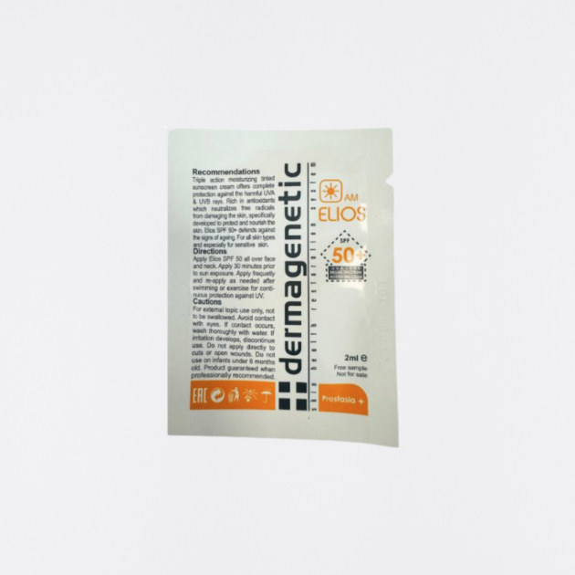 Zur Probe | Elios | SPF 50 |  Sonnenschutz | getönte Tagespflege | Ph 5.5 | 10x2ml Proben