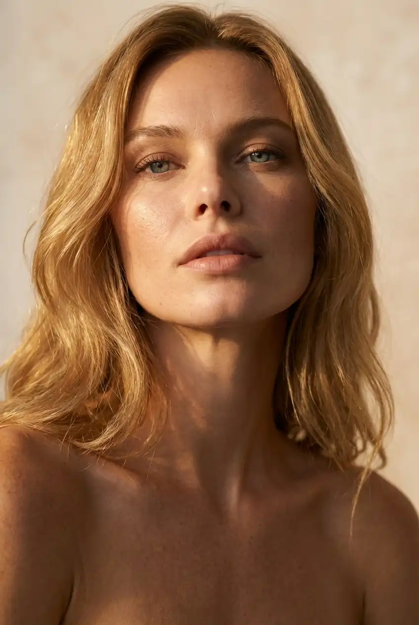 Blonde Frau Skincare MAP