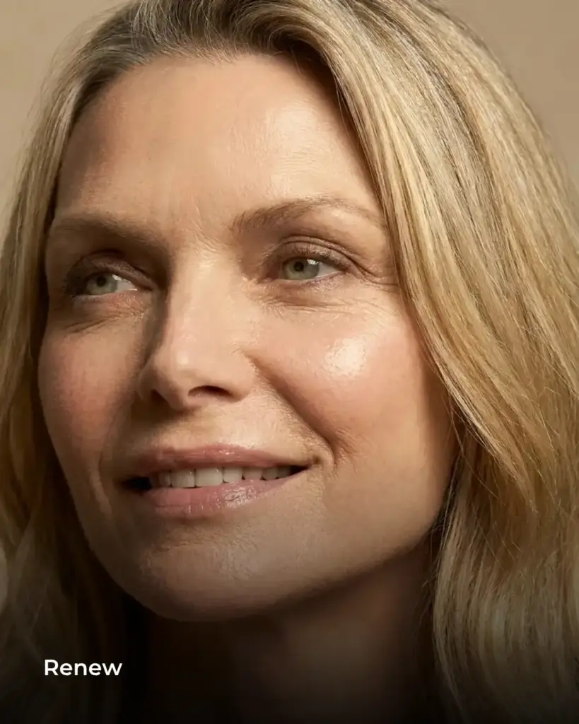 Model Rosie 55 Jahre Homepage Bild Longevity Renew