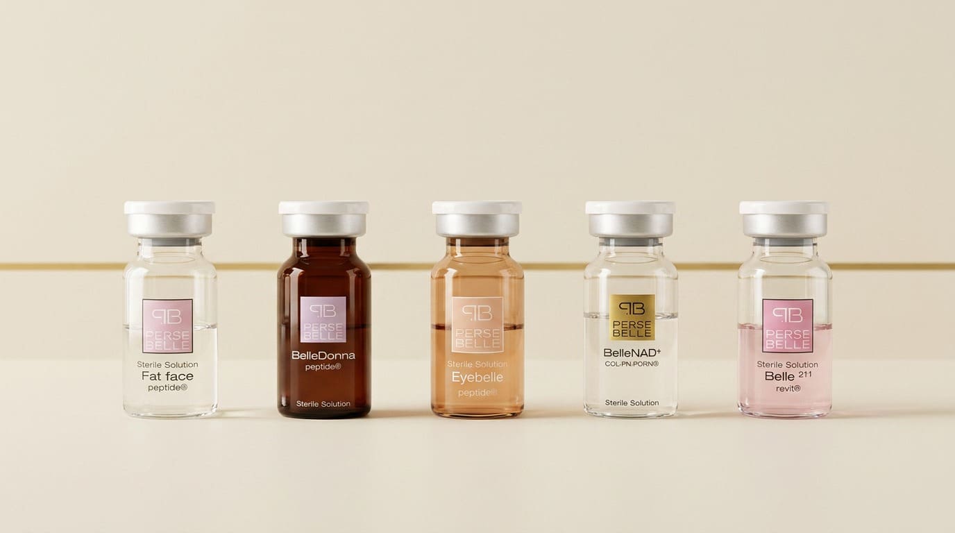 PerseBelle Peptid Seren Starterset für fünf Indikationsfelder bei MAP Longevity Aesthetics