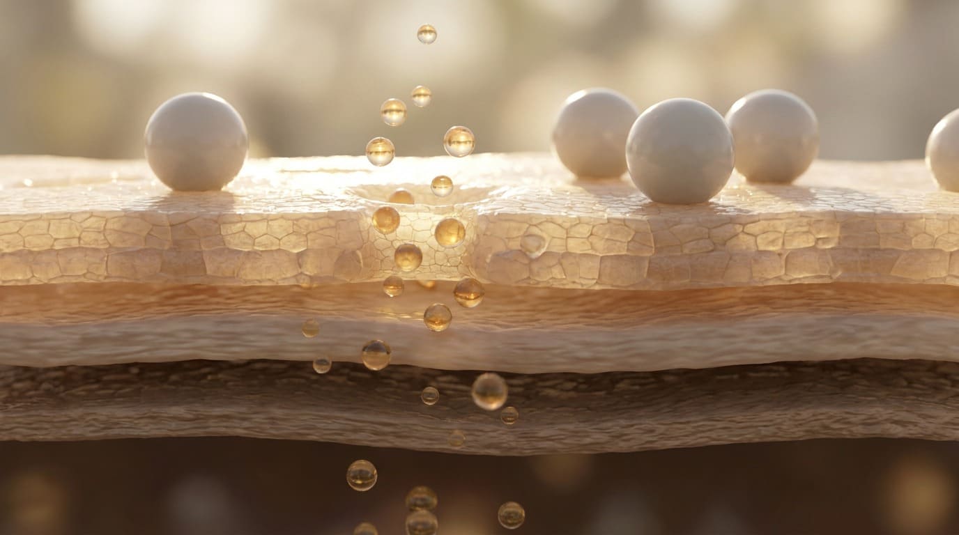 Stratum corneum und die 500 Dalton Grenze bei der Aufnahme bioaktiver Peptide in der
ästhetischen Praxis