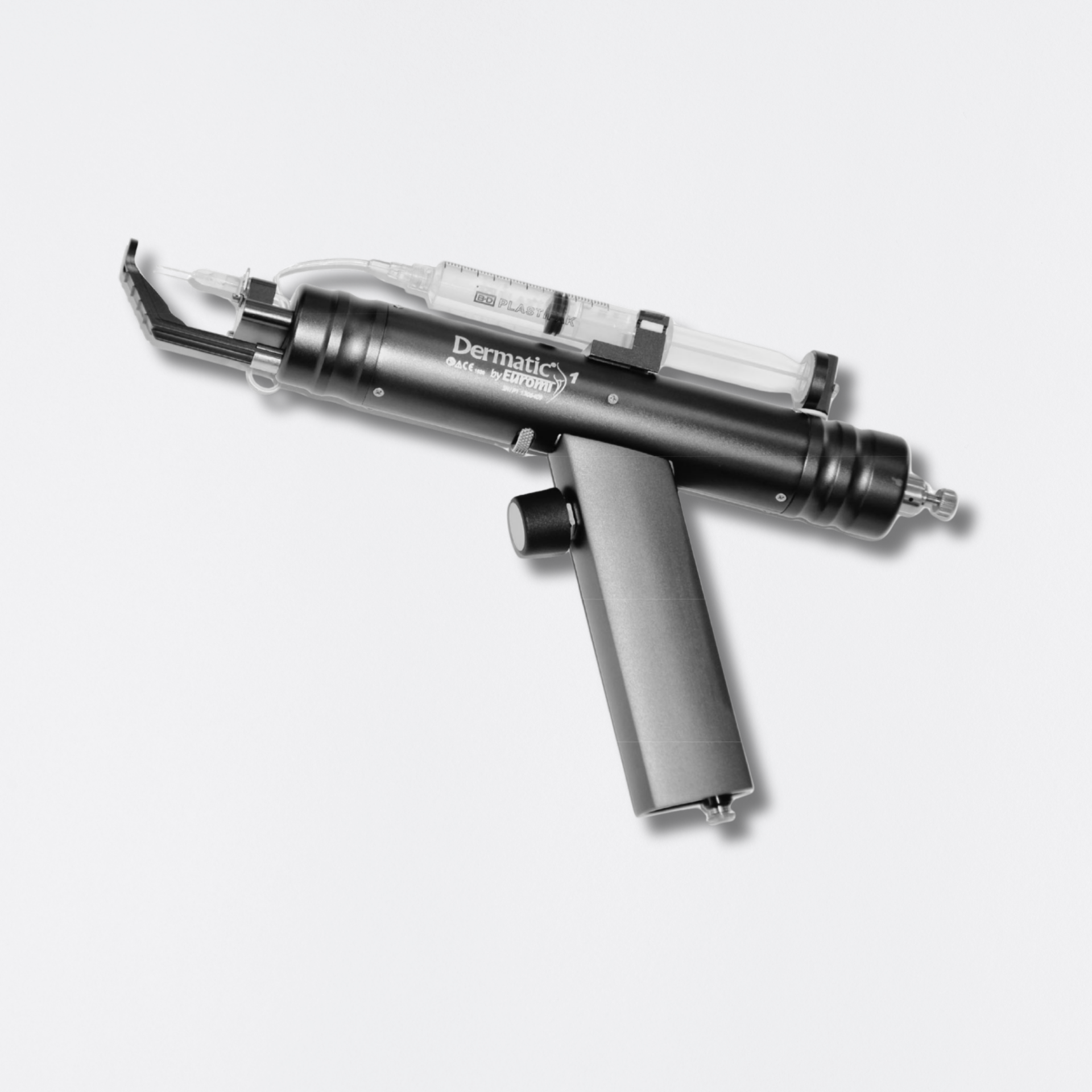 Dermatic1 Druckluft Mesopistole Injektionssystem stufenlose Tiefe 1 bis 12 mm fuer Mesotherapie PRP